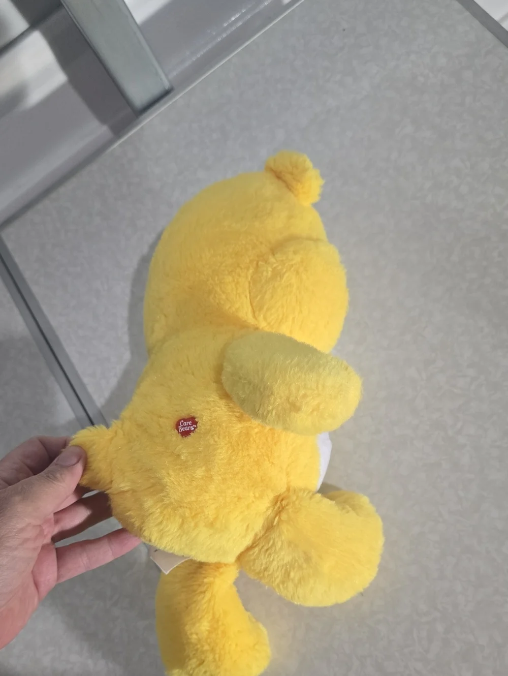 Care Bears Funshine Bear Yellow Sun On Belly  Plush Toy - Soft Kids Toy